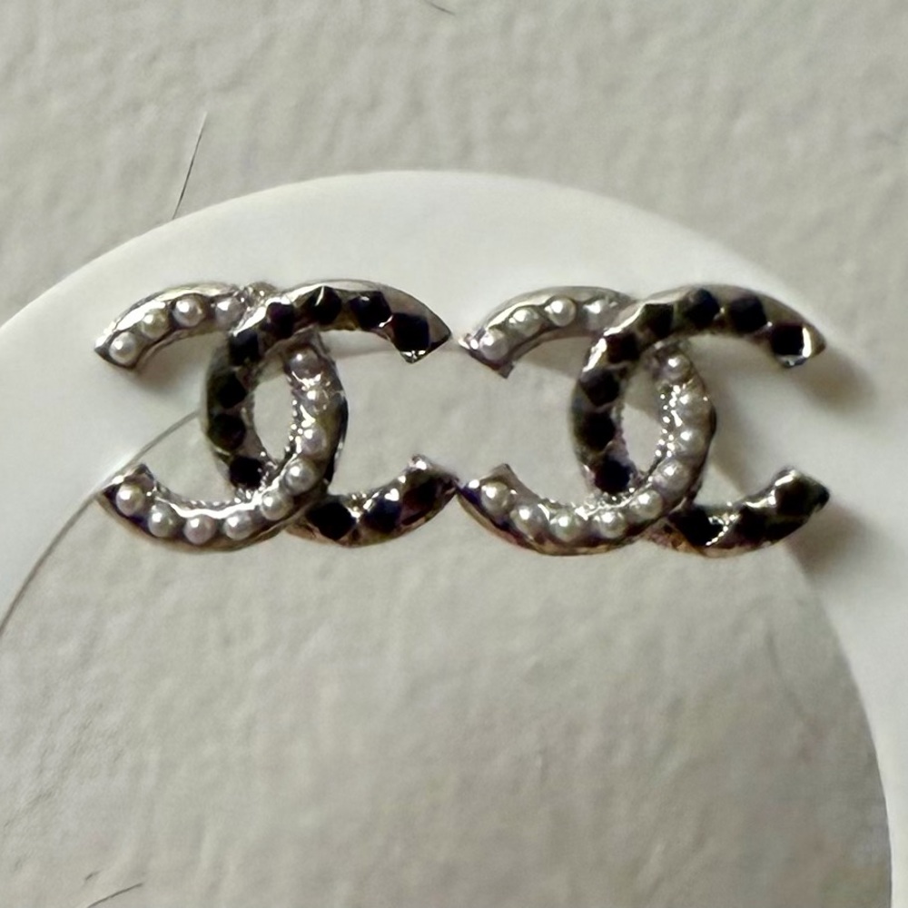 Black & Silver Earrings